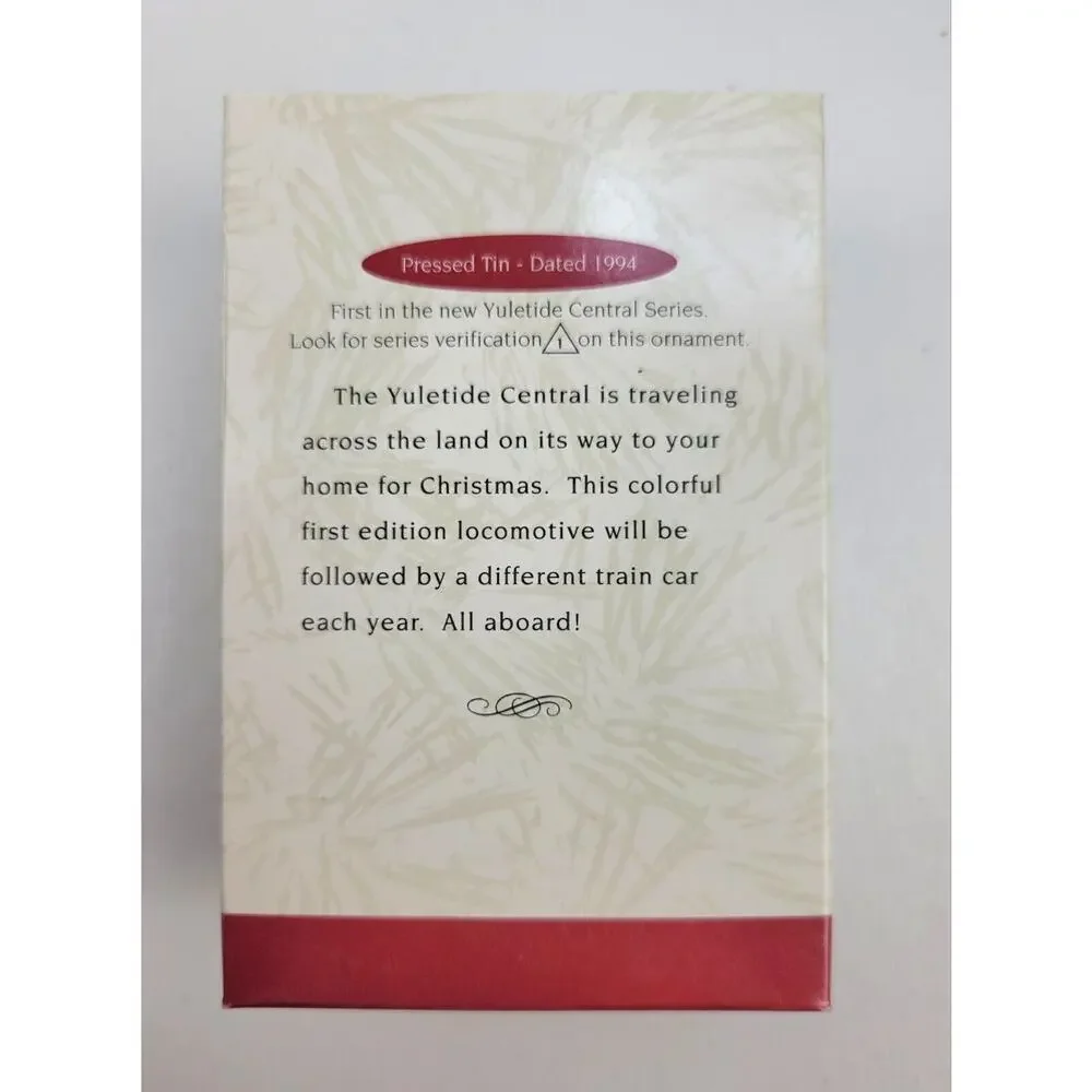 Hallmark Yuletide Carol Santa Train Locomotive #1 in Yuletide Central Series 94